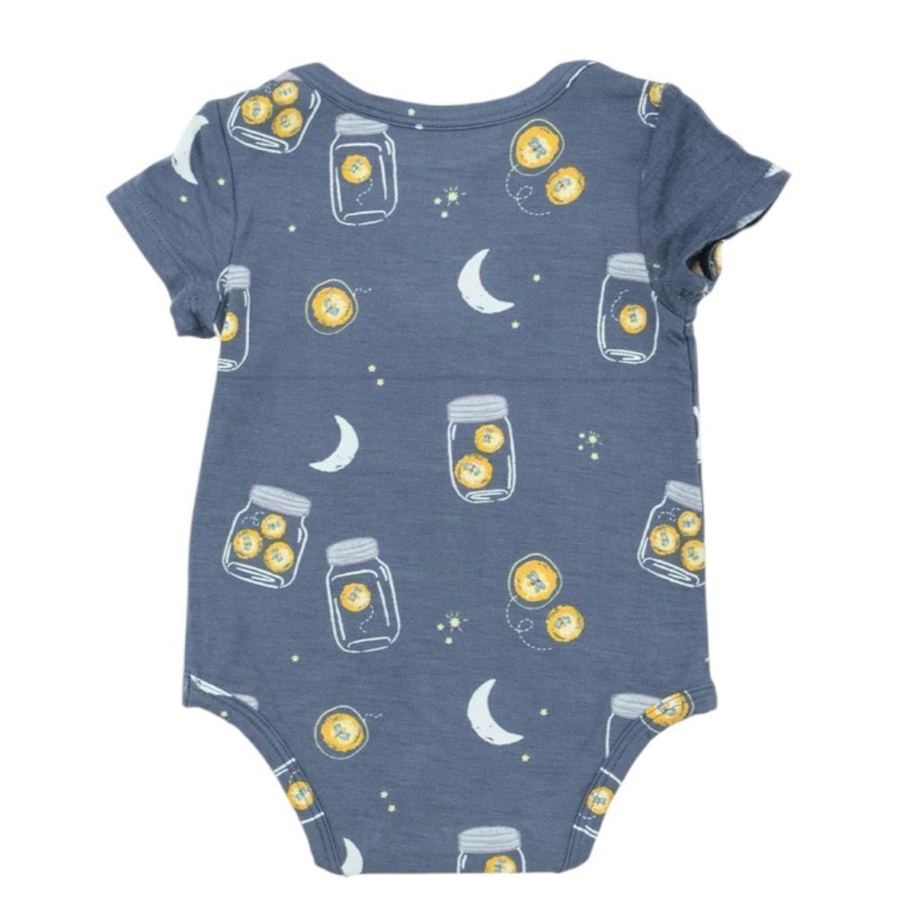 Angel Dear Bodysuit, Fireflies, Size 6-12 Months NWT